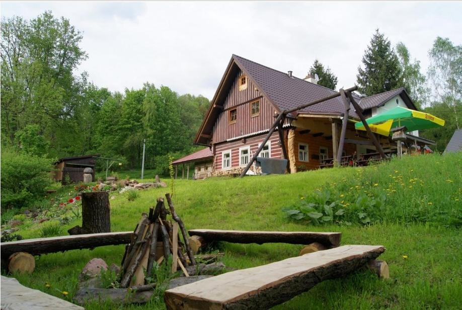 Villa Maushaus Rudník Esterno foto